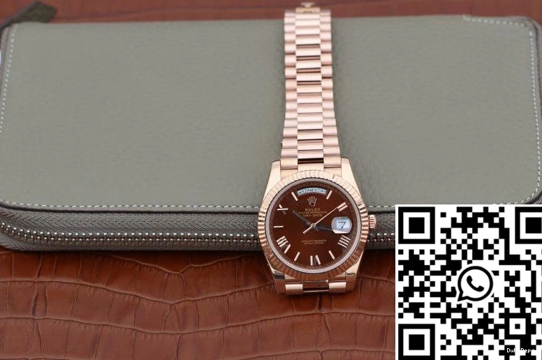 Dial Brown Date Factory EW 228235 Day Rolex 40mm 0401